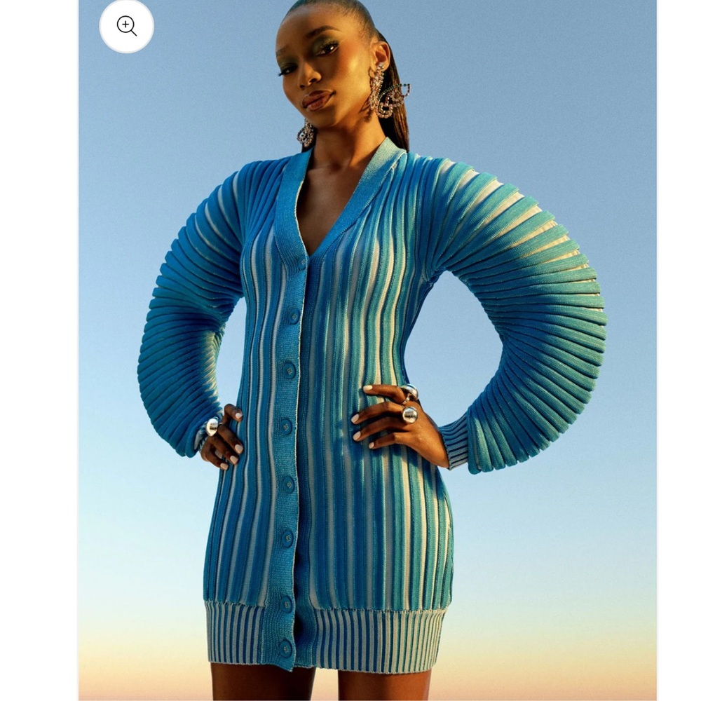 FUMI THE LABEL IRIS MINI DRESS
